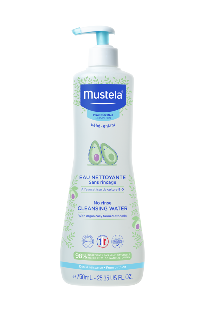 MUSTELA Reinigungsflu ohne Abspül nor Haut 750 ml