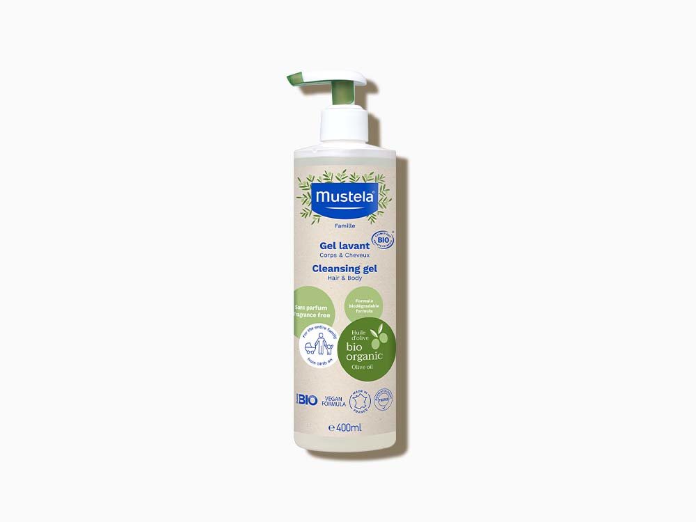 MUSTELA BIO Waschgel Haare Körper (neu) Fl 400 ml