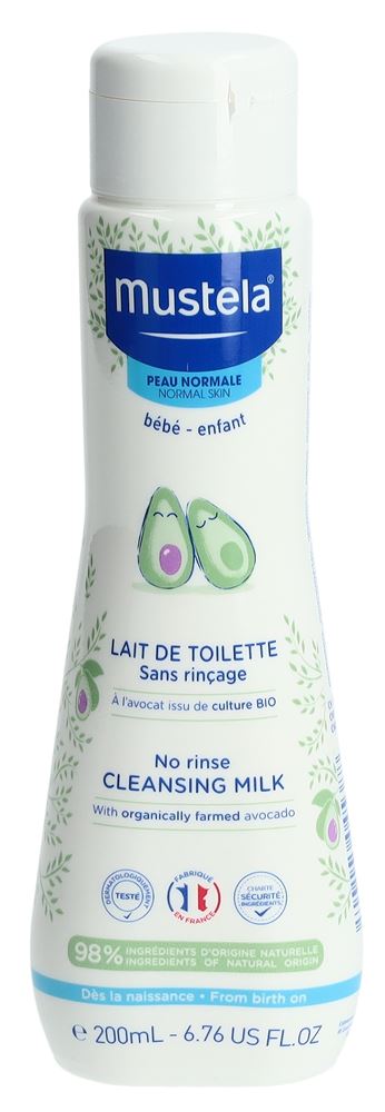 MUSTELA Reinigungsmilch normale Haut 200 ml