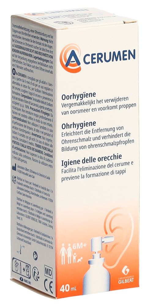 A-CERUMEN Ohrenreinigungsspray 40 ml