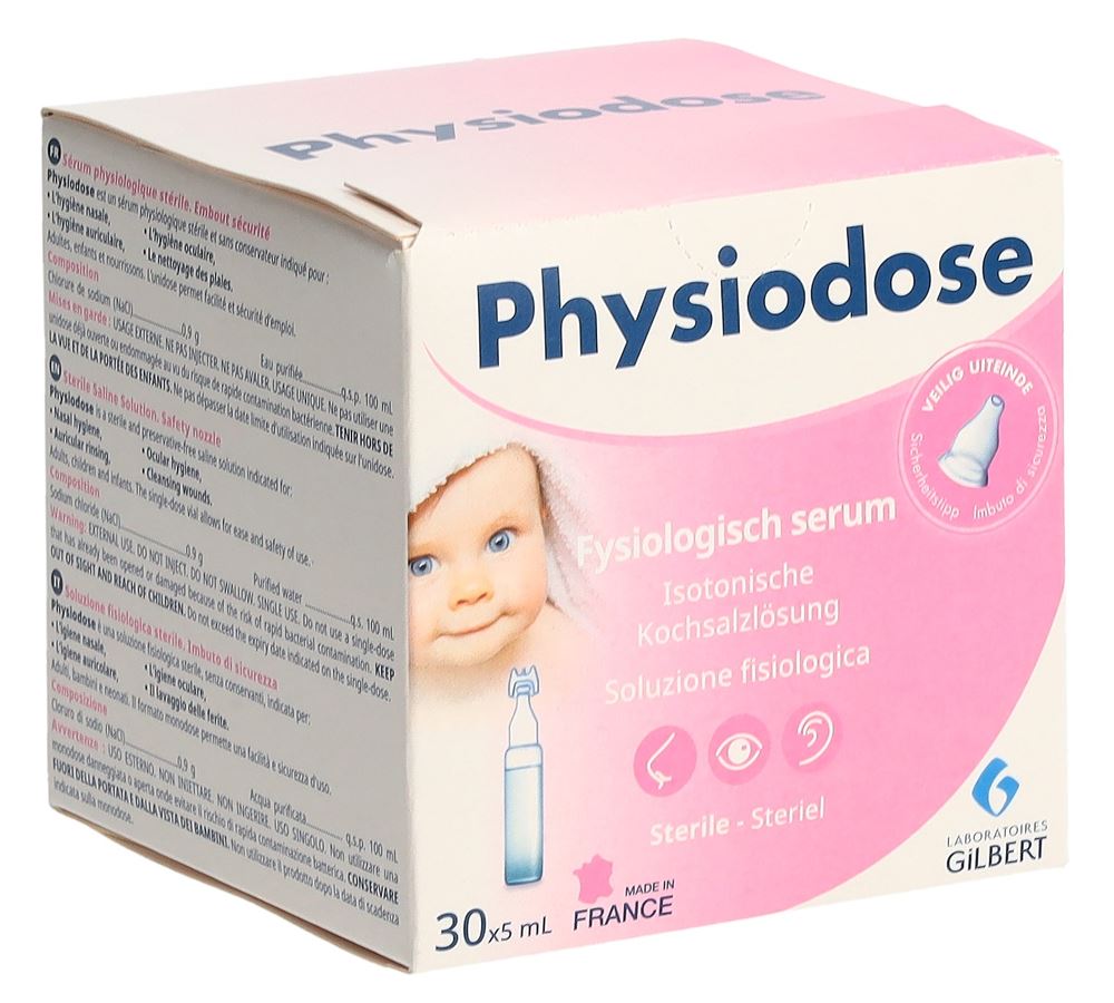 PHYSIODOSE physio Kochsalzlösung steril 30 x 5 ml