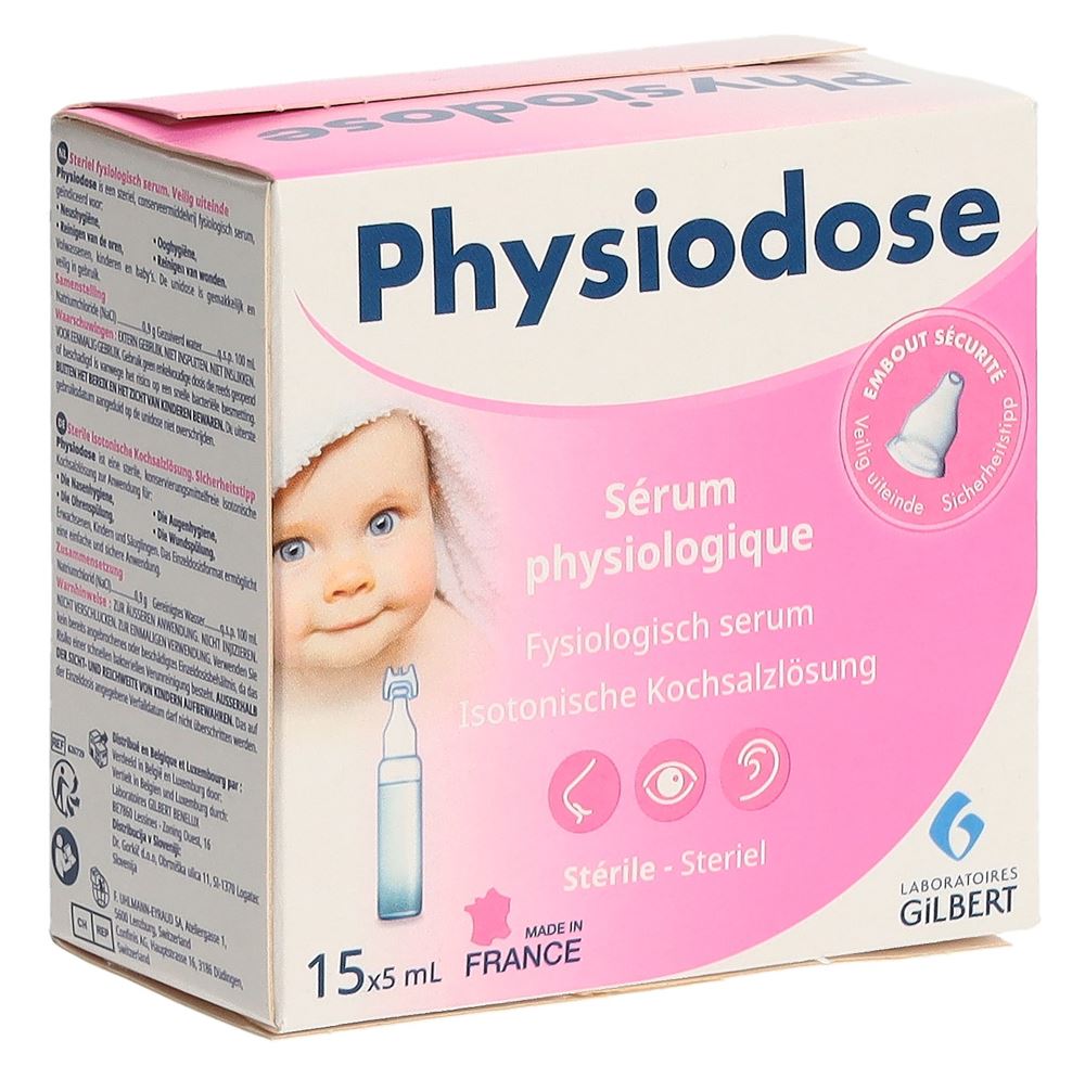 PHYSIODOSE physio Kochsalzlösung steril 15 x 5 ml