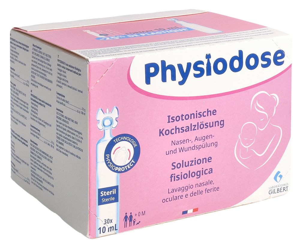 PHYSIODOSE physio Kochsalzlösung steril 30 x 10 ml