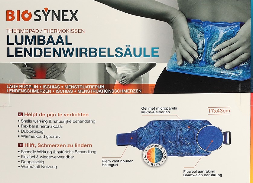 BIOSYNEX Kalt Warm Kompresse Lendenwirbelsäule