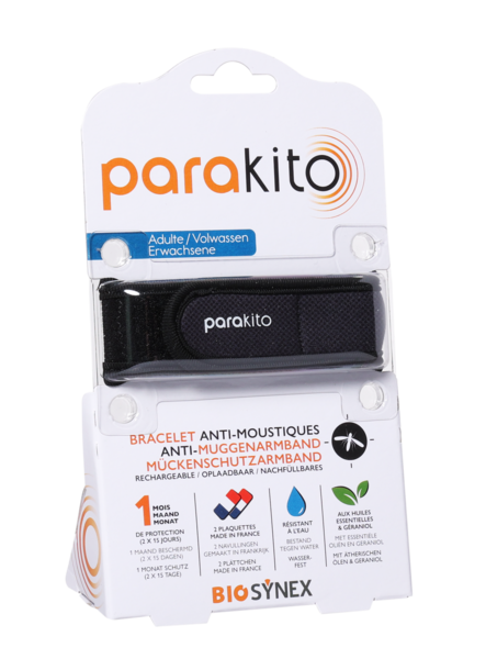 PARAKITO Armband Erwachsene schwarz
