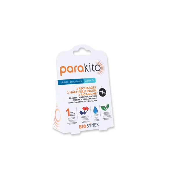 PARAKITO Nachfüllungen Pack 2 Plättchen