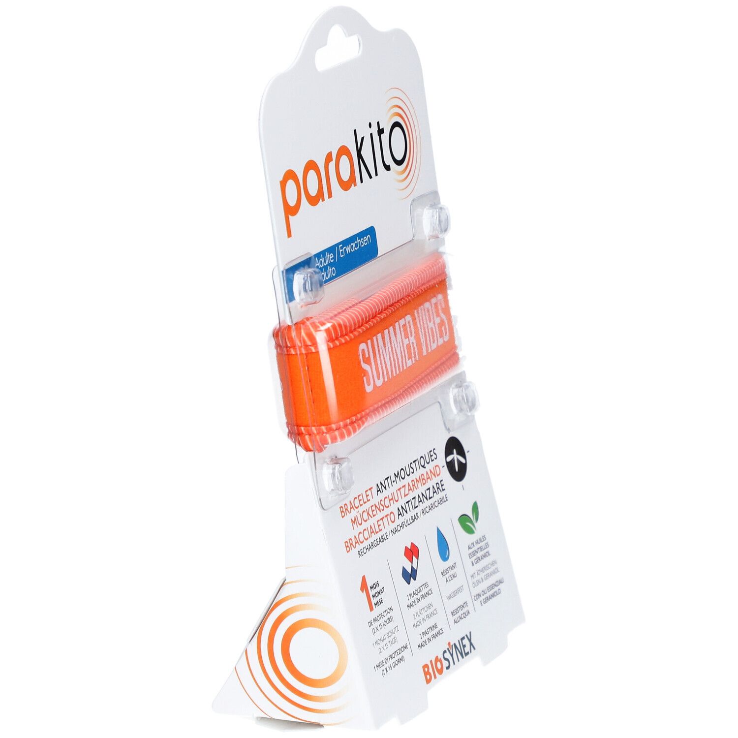 PARAKITO Armband Erwachsene Summer Vibes orange