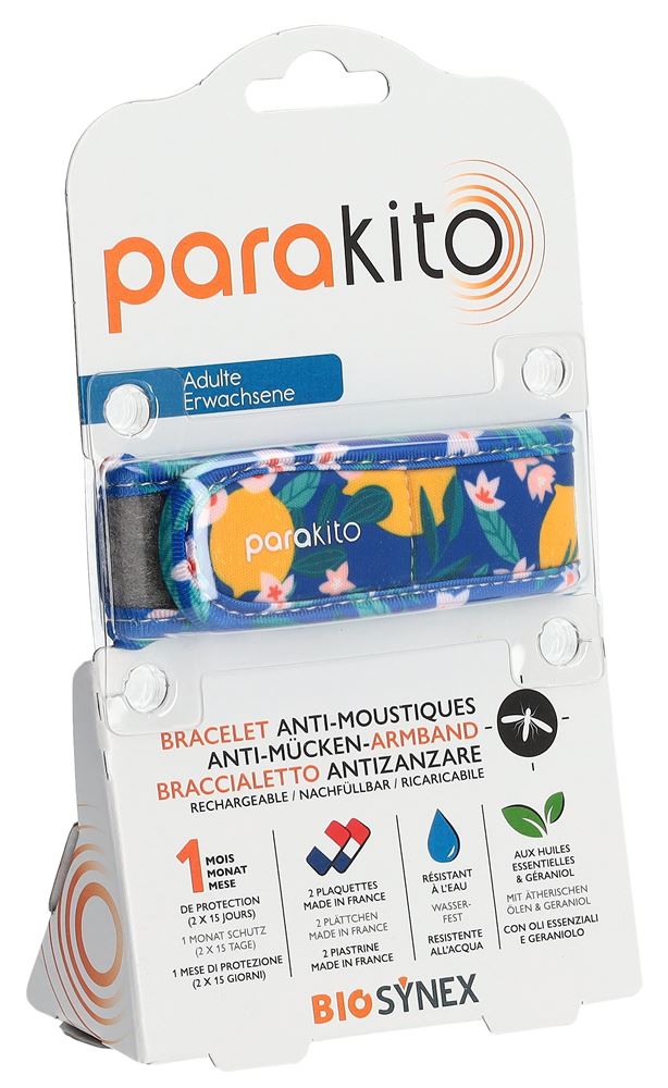 PARAKITO Armband Erwachsene Fun Zitrone