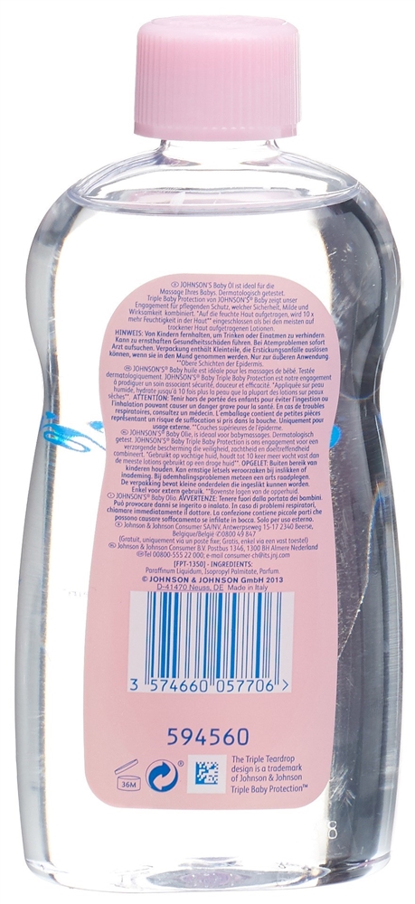 JOHNSONS BABY Öl Fl 300 ml