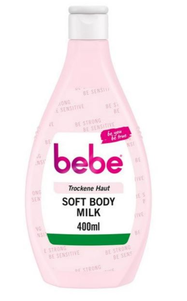 BEBE Soft Body Milk Fl 400 ml
