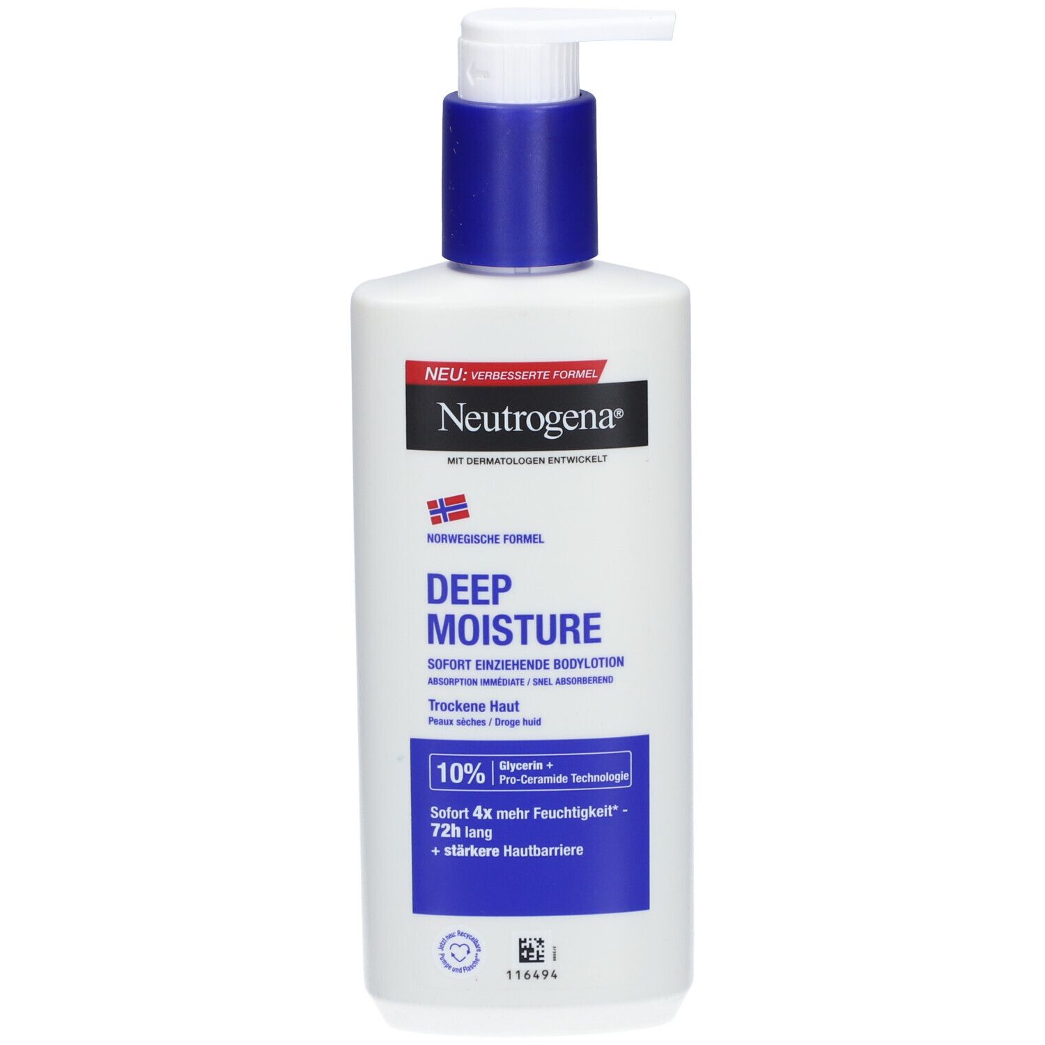NEUTROGENA Body Lotion Deep Moisture 250 ml