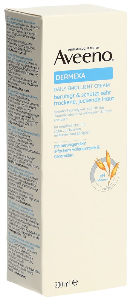 AVEENO Dermexa Emollientien Creme Tb 200 ml