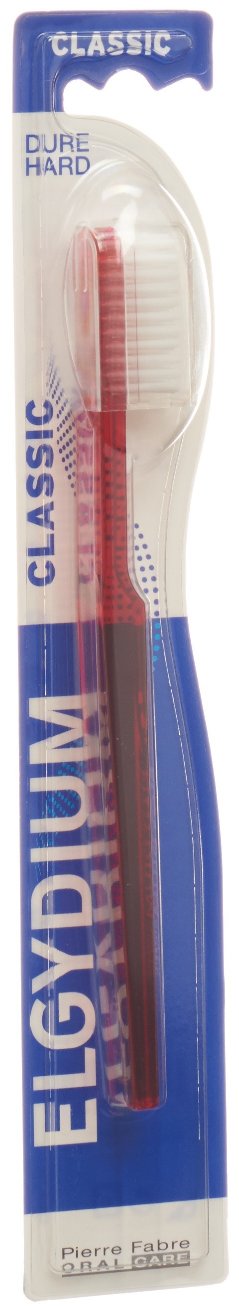 ELGYDIUM Classic Zahnbürste Erwachsene hart