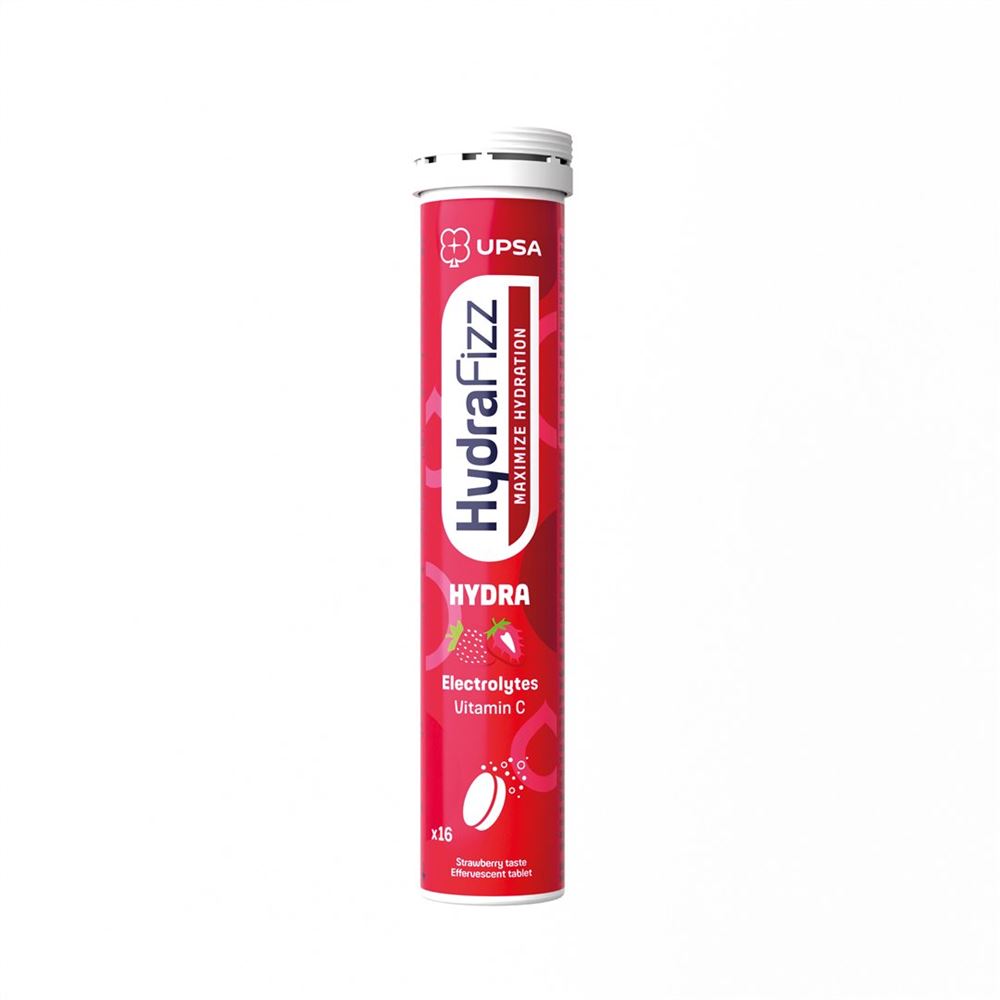 HYDRAFIZZ Hydra Brausetabl Strawberry Ds 16 Stk