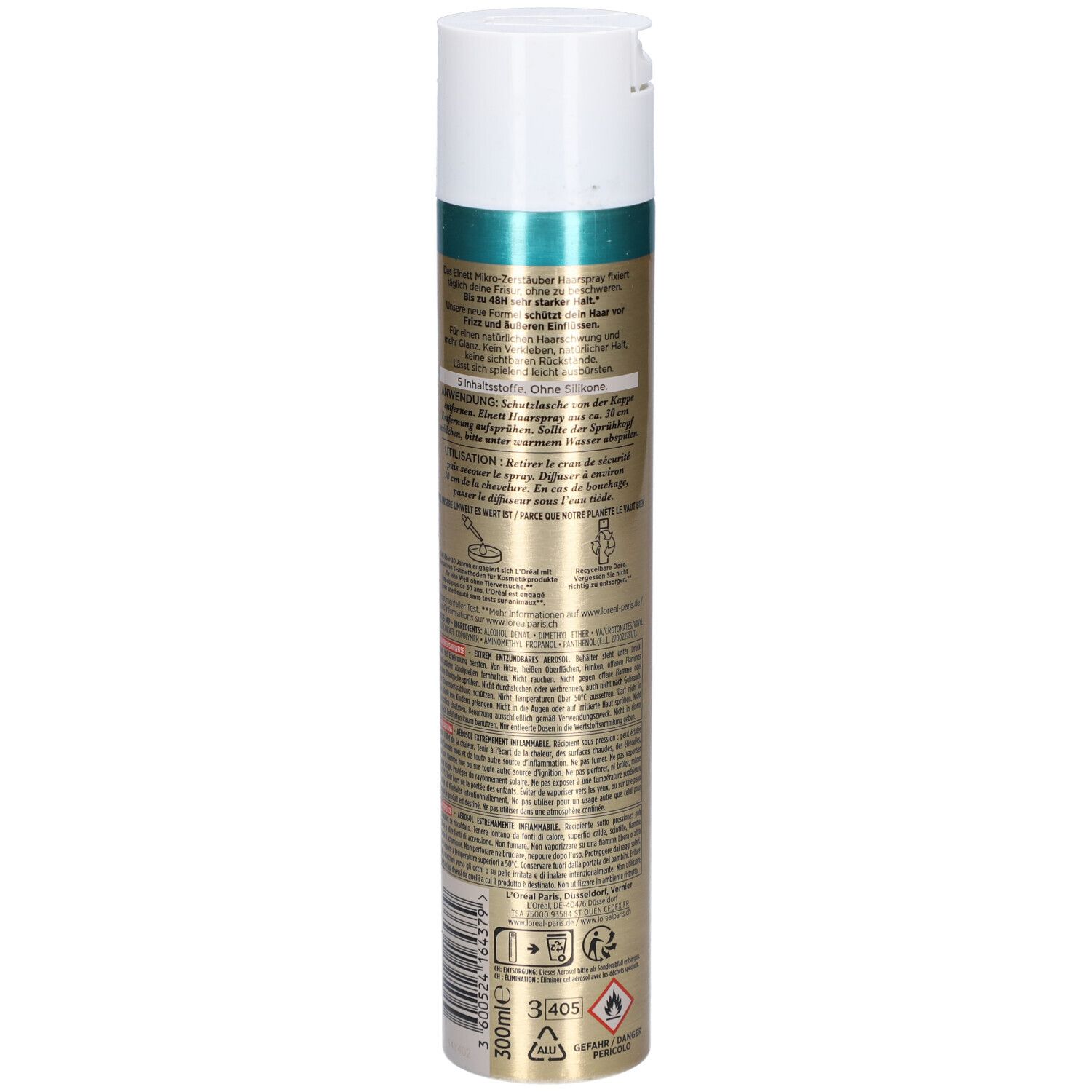 ELNETT Hairspray parfumfrei 300 ml