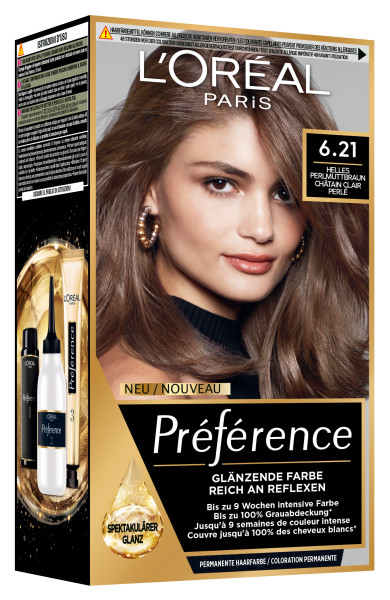 PREFERENCE Color 6.21 Co Iri Vlig Br