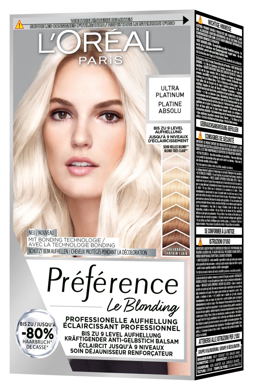 PREFERENCE Color 9L Ultra Platinum 395