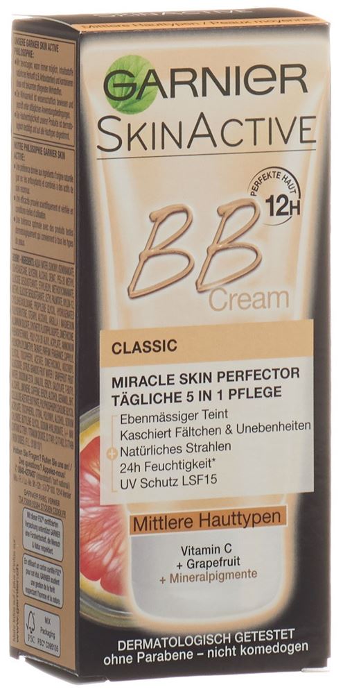 GARNIER BB Miracle Skin Per Creme mittl Haut 50 ml