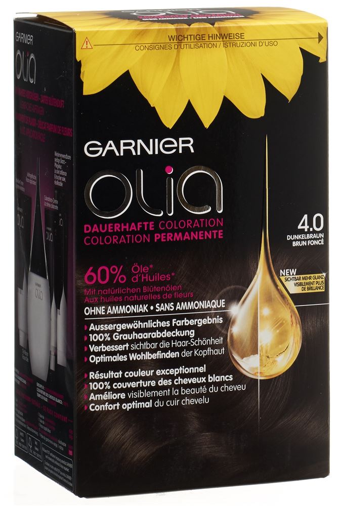 OLIA Haarfarbe 4.0 Dunkelbraun