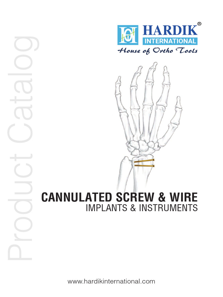 SCREW B02418510 CANNULATED 8.5X100MM