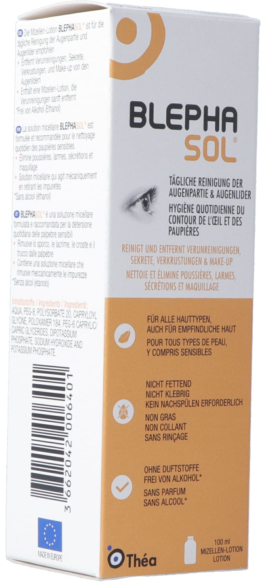 BLEPHASOL Mizellen-Lotion Fl 100 ml