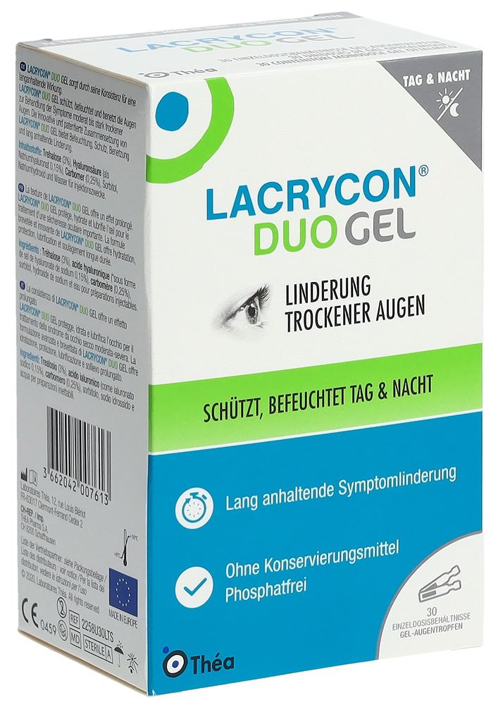 LACRYCON DUO Gel SDU 30 Monodos 0.4 g