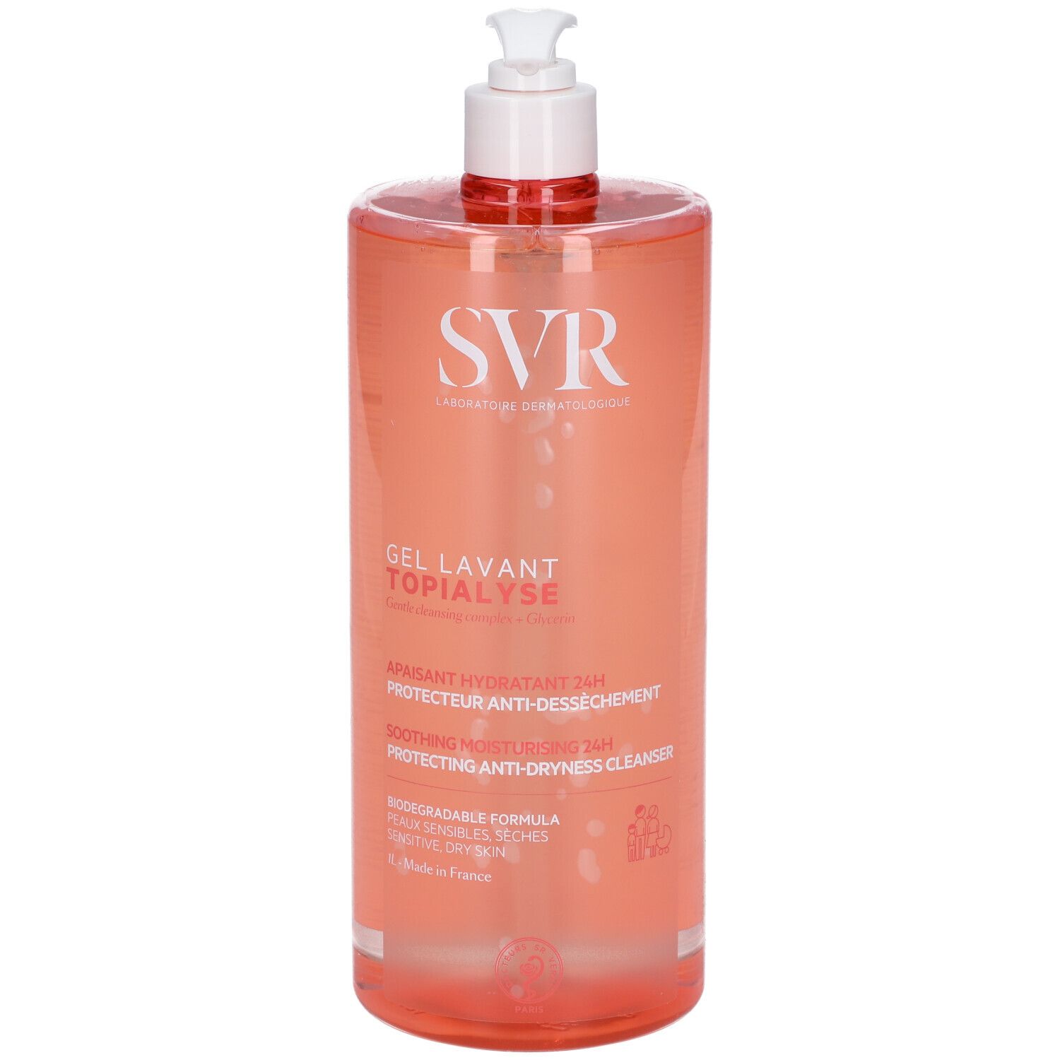SVR TOPIALYSE Gel Lavant 1000 ml