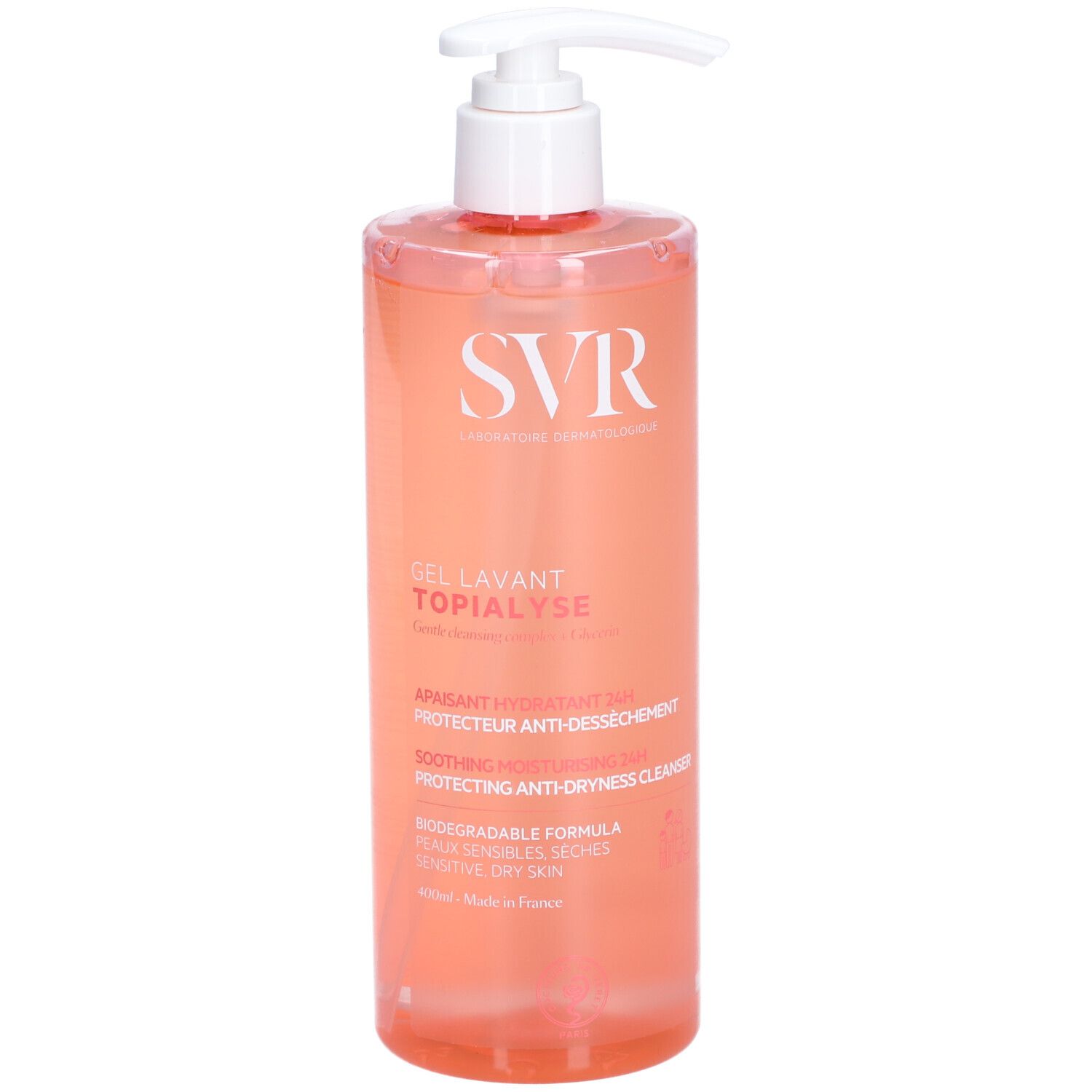 SVR TOPIALYSE Gel Lavant 400 ml