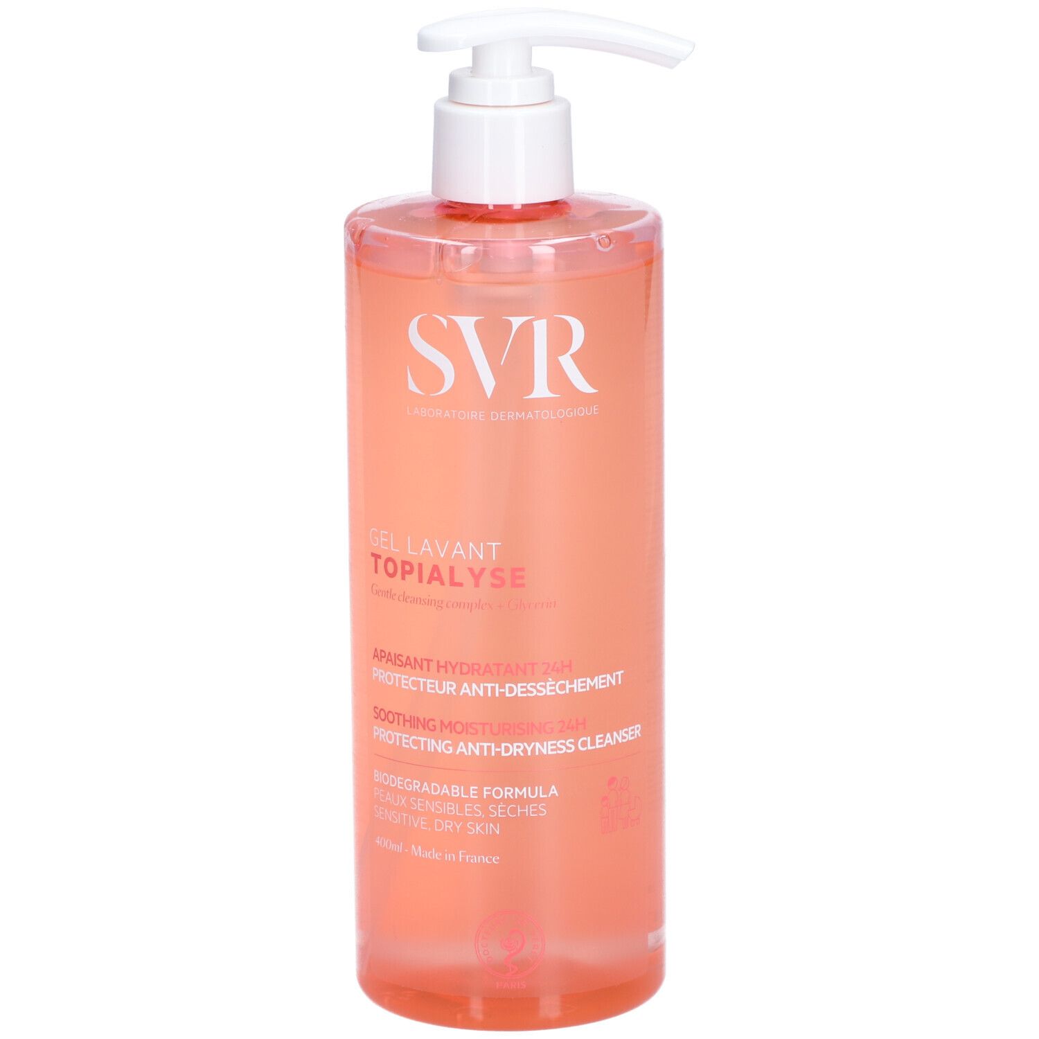 SVR TOPIALYSE Gel Lavant 400 ml