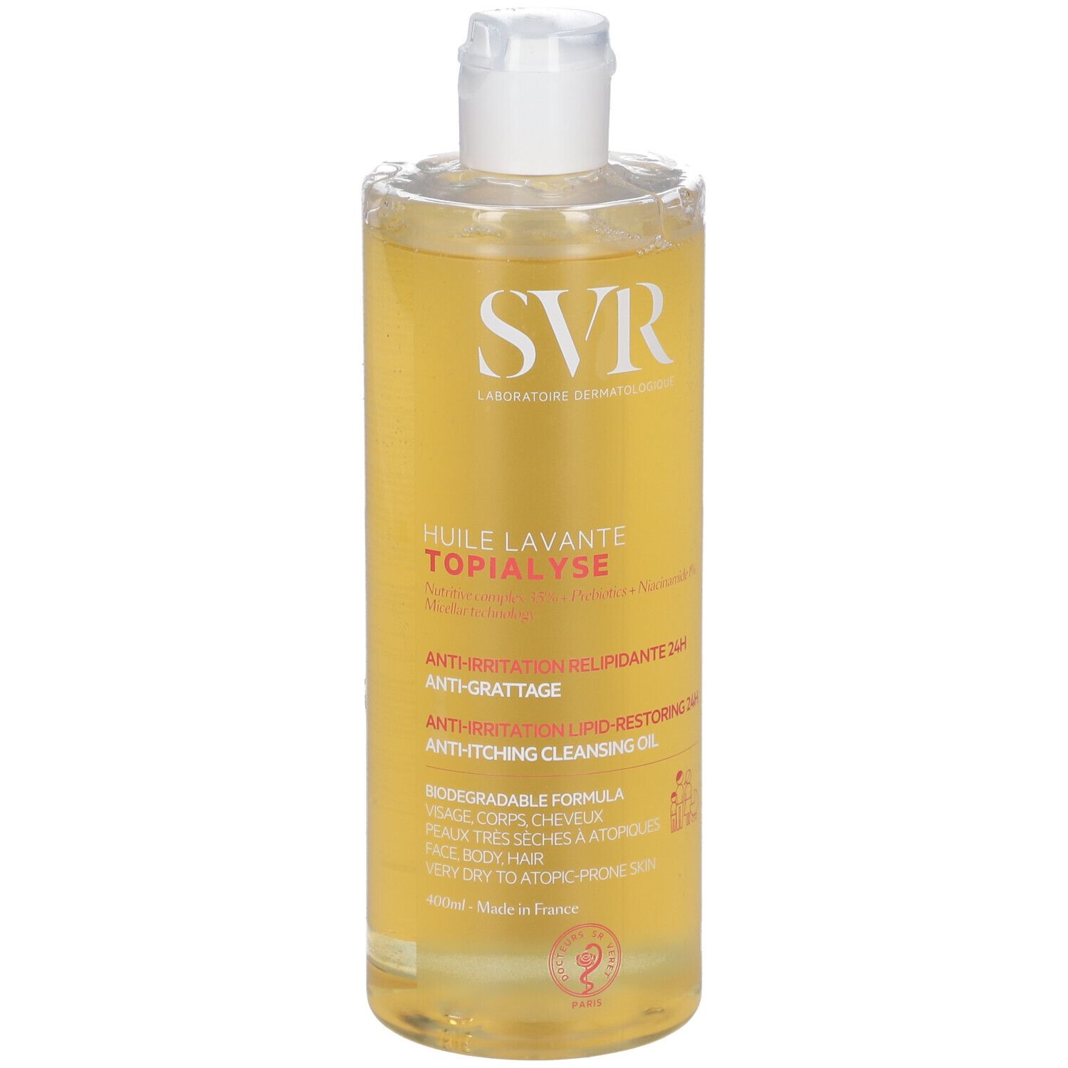SVR TOPIALYSE Huile Lavante 400 ml