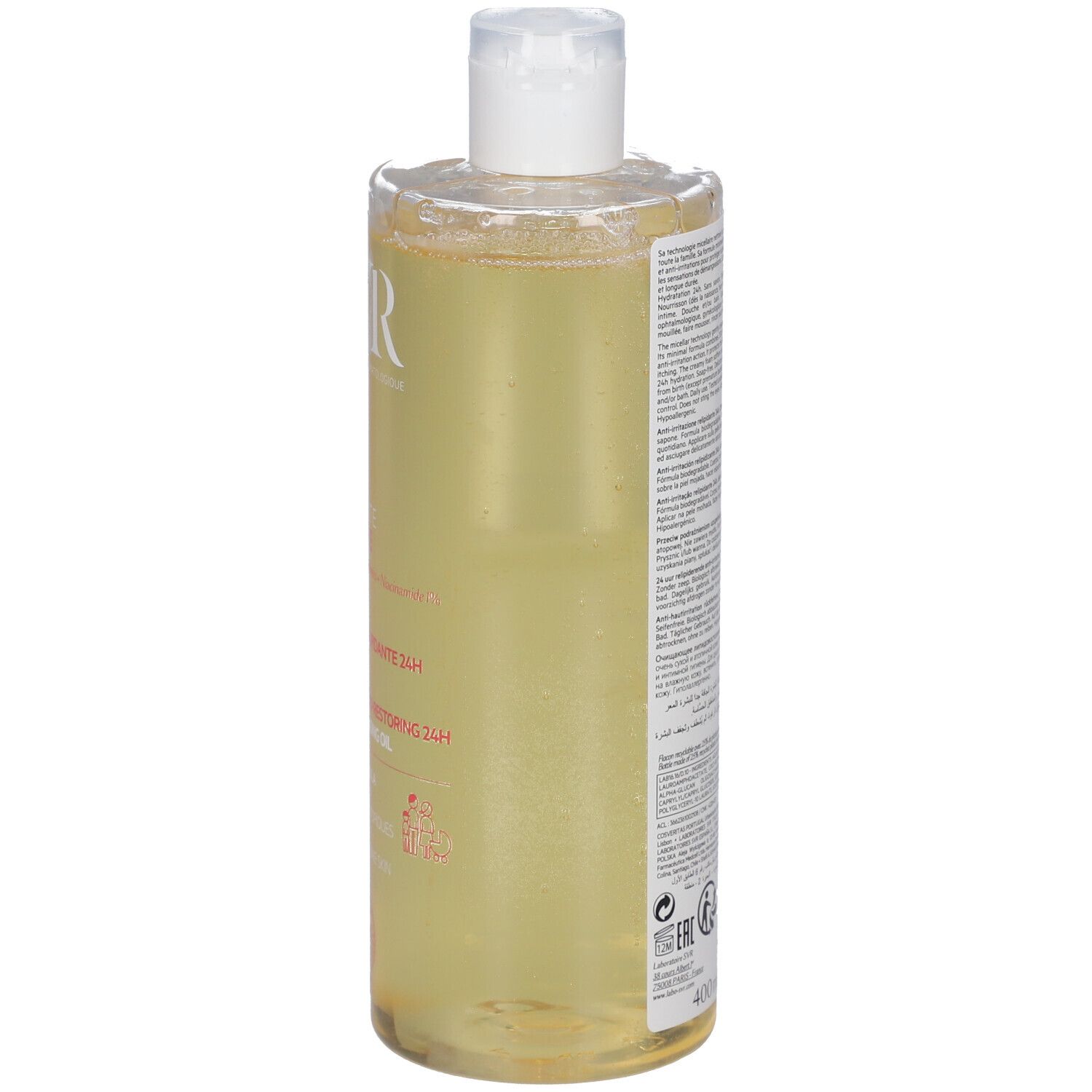 SVR TOPIALYSE Huile Lavante 400 ml