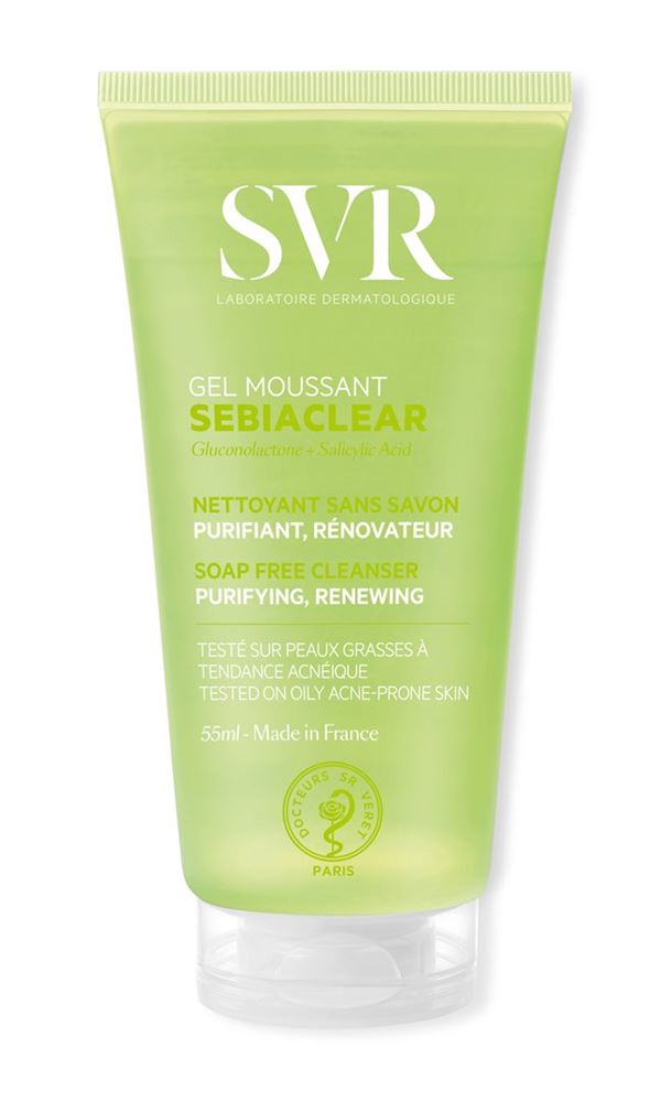 SVR SEBIACLEAR Gel Moussant 55 ml