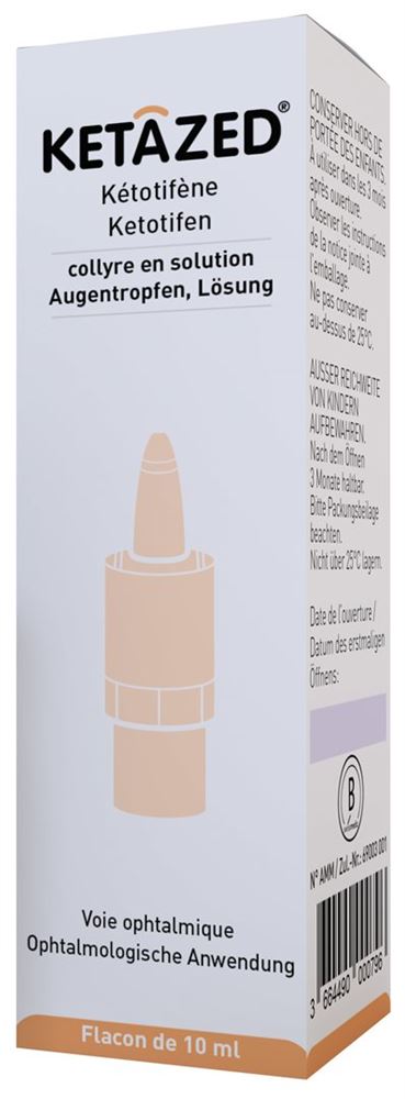KETAZED 0.25 mg/ml / 0.25 mg / 10 ml