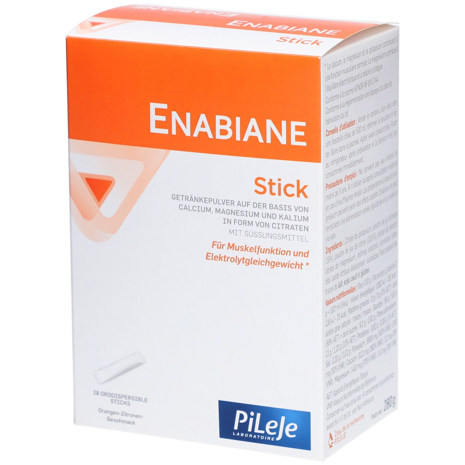 ENABIANE Oragne Zitrone Plv 28 x 10 g
