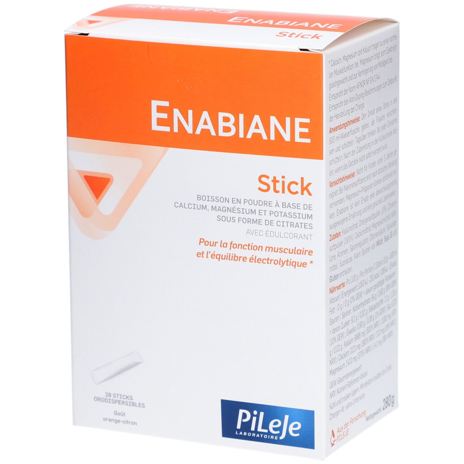 ENABIANE Oragne Zitrone Plv 28 x 10 g