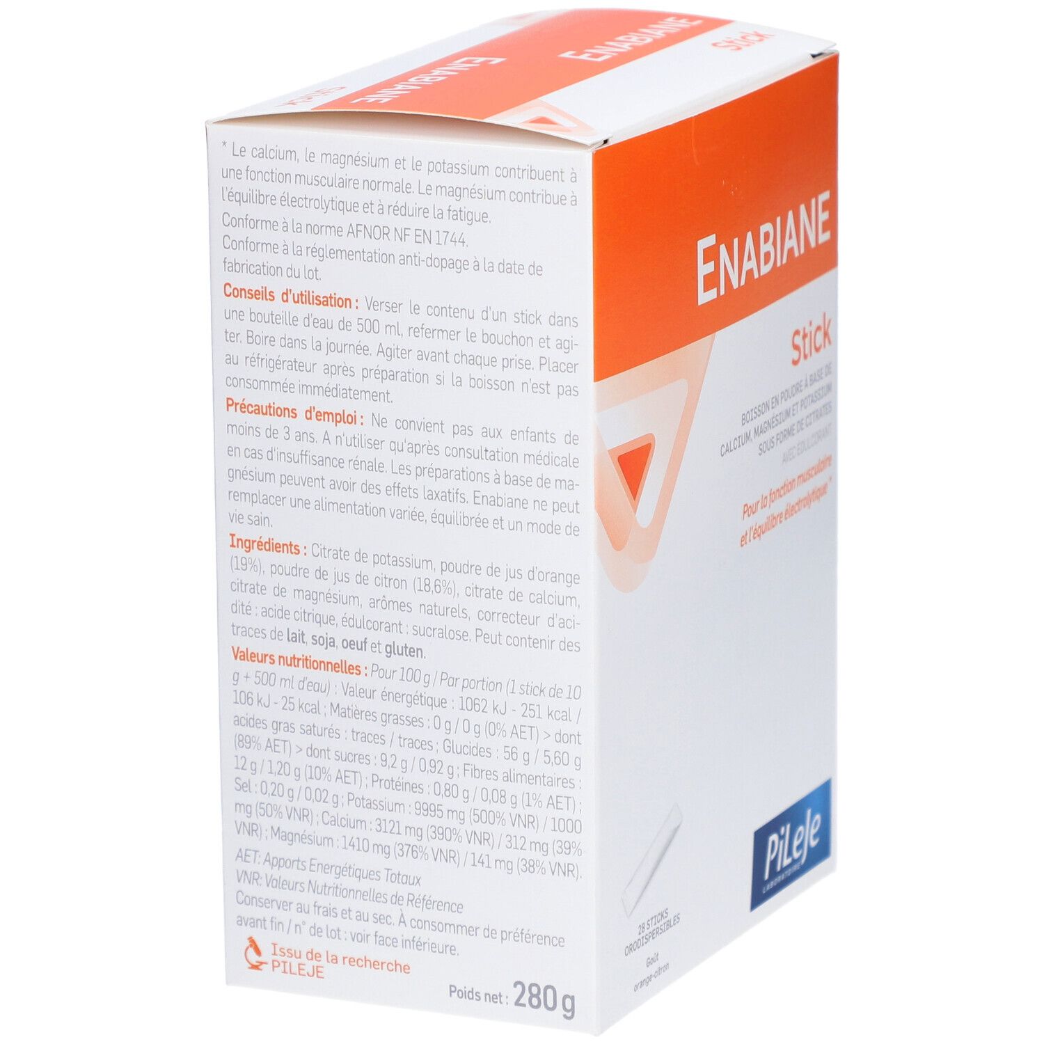 ENABIANE Oragne Zitrone Plv 28 x 10 g