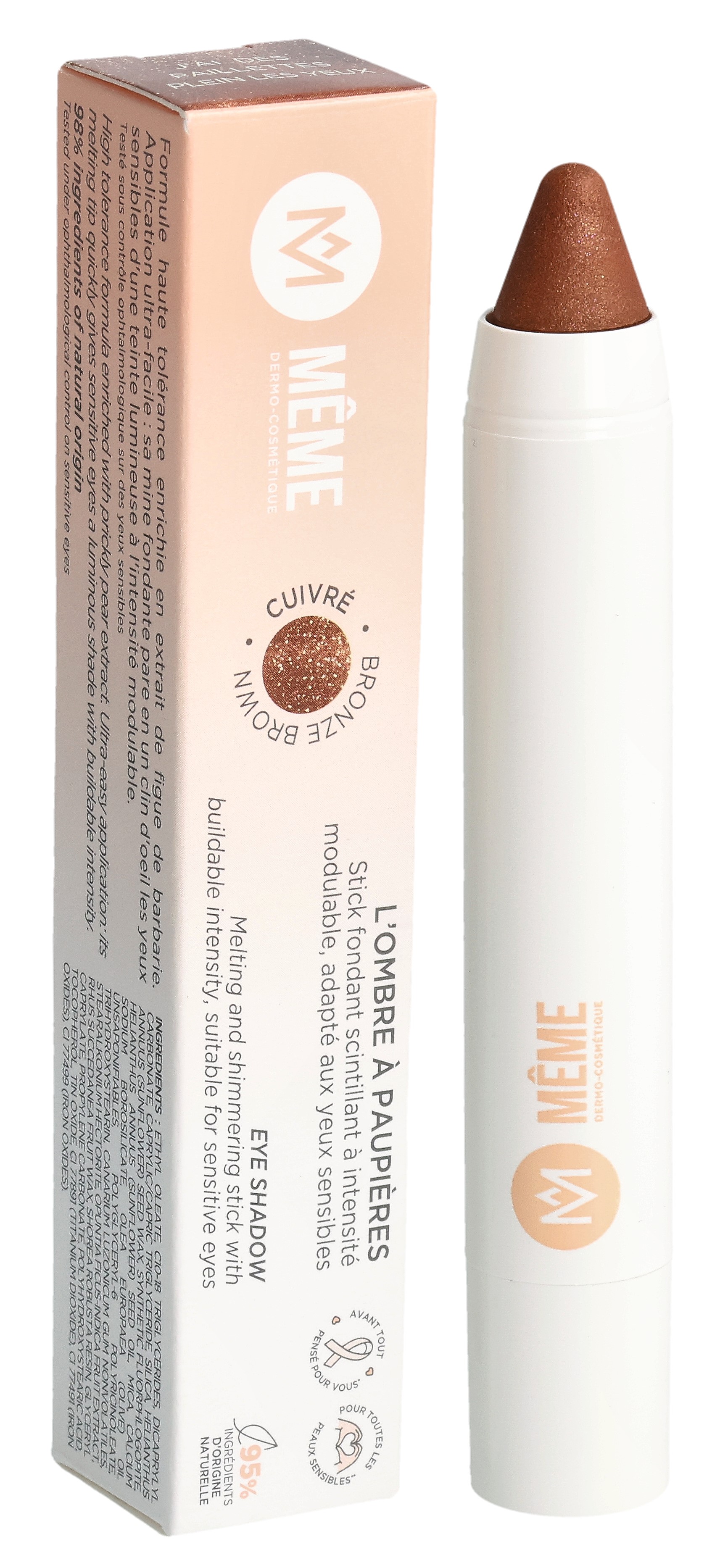MEME Lidschatten Bronze Brown Stick 3.7 g