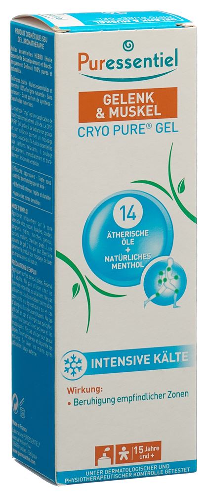PURESSENTIEL Cryo Pure Gel Gelenke&Muskel 80 ml