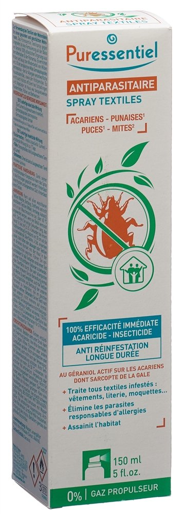 PURESSENTIEL Textilspray Ungeziefer 150 ml