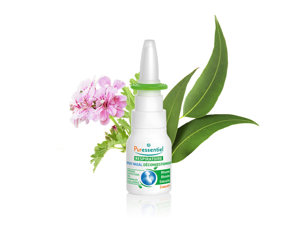 PURESSENTIEL Abschw Nasenspr äth Öle Bio 15 ml