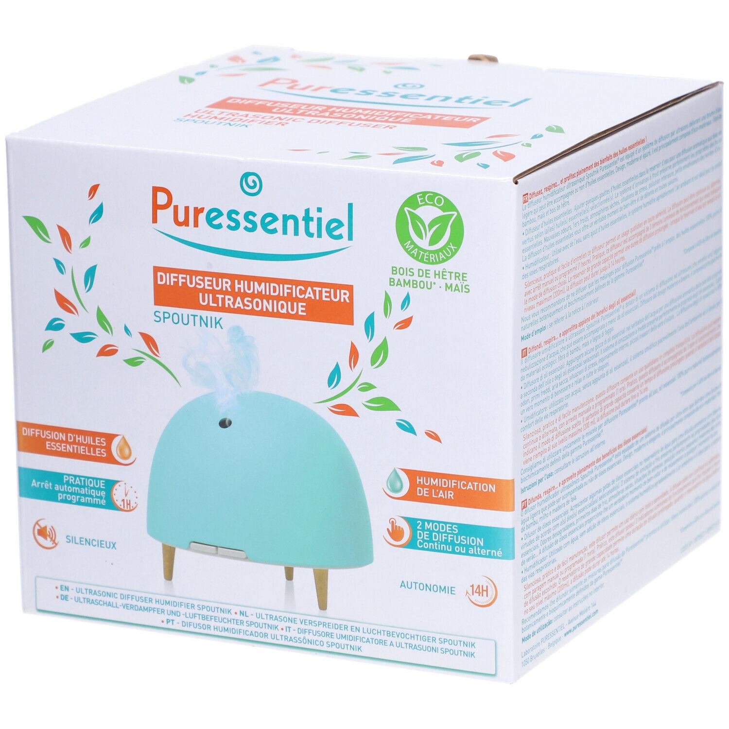 PURESSENTIEL Diffusor Vernebler Luftbefeuch Spoutn