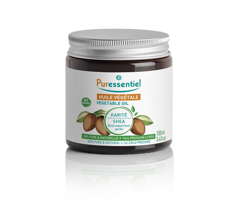 PURESSENTIEL Pflanzenöl Shea-Butter Bio 100 ml
