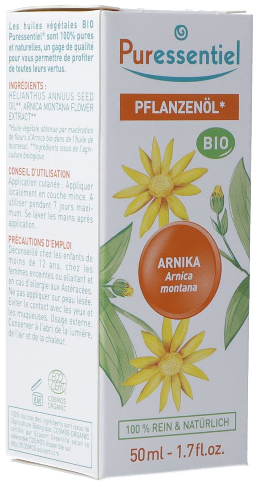 PURESSENTIEL Pflanzenöl Arnika Bio Fl 50 ml