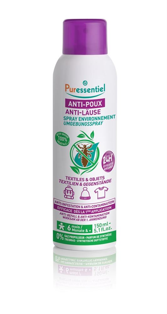 PURESSENTIEL Anti-Läuse Umgebungspray Spr 150 ml