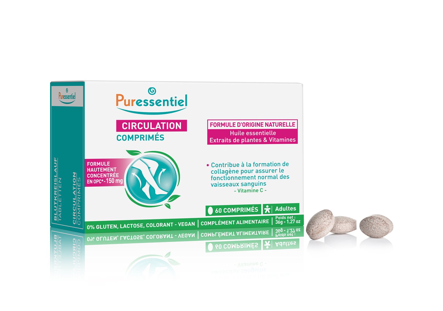 PURESSENTIEL Blutkreislauf Tabl 60 Stk