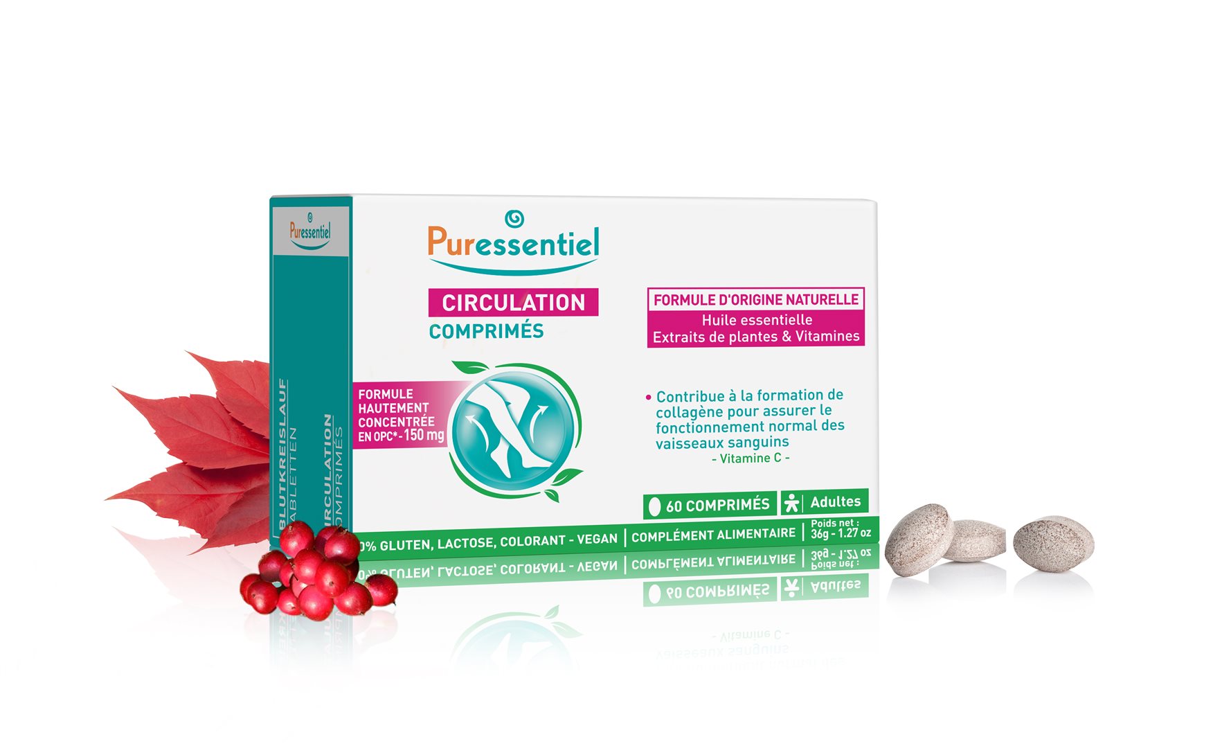 PURESSENTIEL Blutkreislauf Tabl 60 Stk