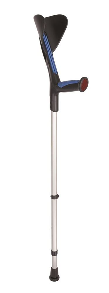 SUPAIR Krücke 140kg alu/blau Softgriff 1 Paar