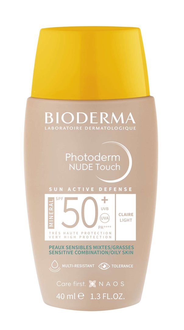BIODERMA Photoderm Nude Mineral SPF50+ clai 40 ml