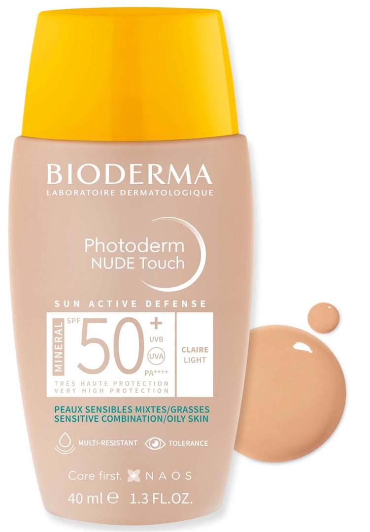 BIODERMA Photoderm Nude Mineral SPF50+ clai 40 ml