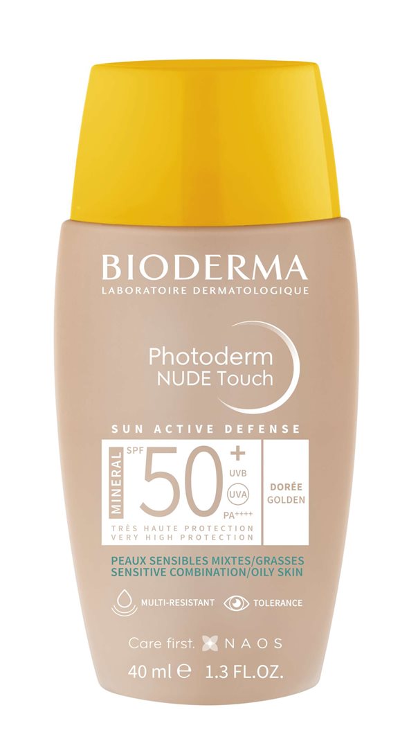 BIODERMA Photoderm Nude Mineral SPF50+ dorée 40 ml
